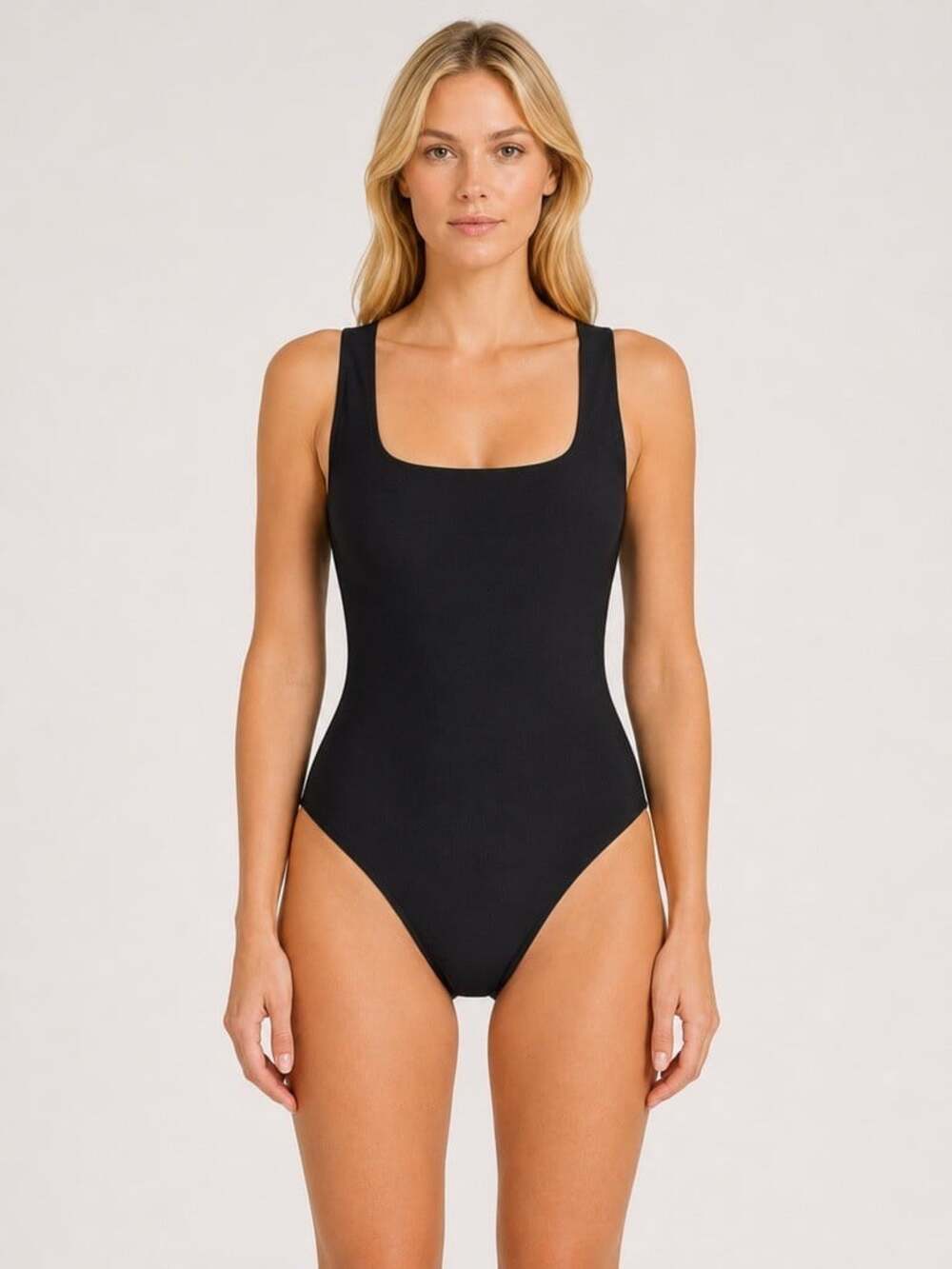 J.Crew Claudia one-piece in Classic Sculpt swimsuit Black Size 8